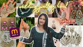 Meesho wedding jewellery haul|15+items, Necklaces, earrings|starts@150