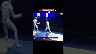 Spectacular Defense and Riposte by Gerek Meinhardt - Beautiful Fencing Highlight #fencinghighlights