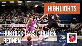Highlights: ROSTOCK SEAWOLVES - Bamberg Baskets (Saison 2024/25) easyCredit BBL | Dyn Basketball