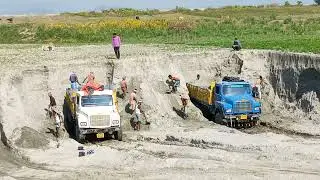 Illigal maining at Brahmaputra river.# Goalpara, Assam.