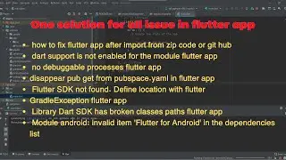 how to import flutter app after download zip code from github
