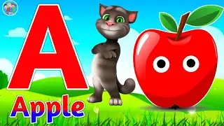 ABC Song Phonics - Toddler Learning Video, A for Apple🍎 Baby Nursery Rhyme, Alphabet Song, ABCD Song