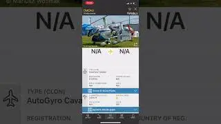 Flightradar 24 Finds AutoGyro Cavalon (very cool find)
