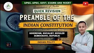 PREAMBLE of  Indian Constitution | Meaning, Features & Importance  | UPSC & APSC | Edu Vedanta