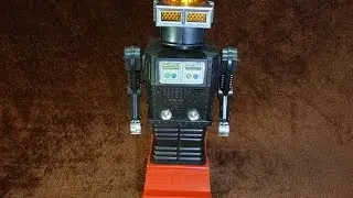 Waco Laughing Robot Vintage Battery Operated Toy Japan