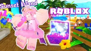ROBLOX ROYALE HIGH SUNSET ISLAND ALL CHESTS How to Get TROPICAL HAIR FLOWER LEI 🌺 Pageant DISASTER!