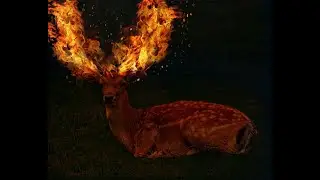 Photoshop Tutorial | Photoshop Manipulation | Deer Fire effect