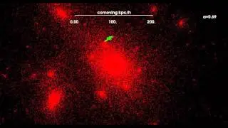 Globular cluster stream around a Milky Way-like halo