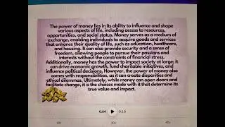 Money brings power and more responsibilities #money #power #sbo #sbotvm #workfromhome