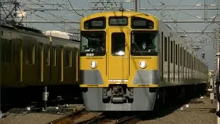 【10倍速】平日朝の西武池袋線石神井公園駅2020年版（字幕入り）