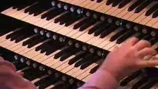 Jim Riggs at the Wurlitzer 