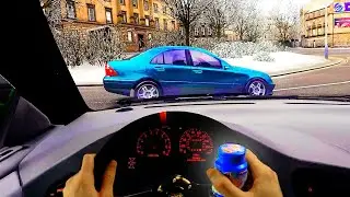 One Day in Forza Horizon 4 Traffic #2 🚦 Real Hands & Steering Wheel