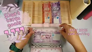 🌈 Cash Stuffing | Short Term Goals | May 2023 #savings #budget #cashstuffing #shorttermgoals #ph