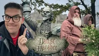 Efteling - Wir sind bei der ersten Fahrt Danse Macabre am Morgen mit dabei 🐈‍⬛✨