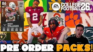 CFB 26 IS HERE! PRE ORDER PACKS & THE BEST PACKS TO OPEN RIGHT NOW! CFB 26 ULTIMATE TEAM!