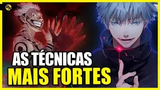 TOP 10 dos PODERES mais fortes de Jujutsu Kaisen