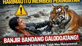 Jangan Camping di Sini Kalau Tidak Mau Menyesal&hellip; Harimau Itu Datang untuk Memberi Peringatan