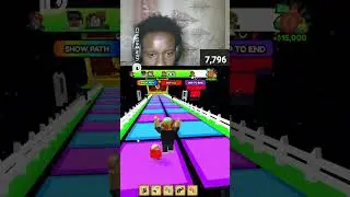 Pushing Burgers Through a Colorful Course  TikTok Course Challenge! #roblox  #gaming #andrast