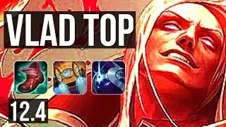 VLADIMIR vs MALPHITE (TOP) | 15/1/9, Legendary, 66% winrate | KR Master | 12.4