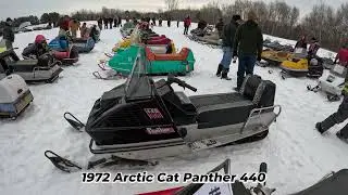 1972 Arctic Cat Panther 440 Vintage Snowmobile