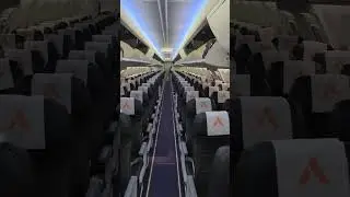 Walking Inside India&rsquo;s First Akasa Air Boeing 737-8-200 ✈️ #AkasaAir #Aviation #B737 #shorts #India