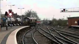 DBS ews 66070 & 66100 RHTT Sandite Bay platform 20/11/10