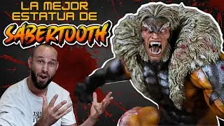 SABERTOOTH!! LA MEJOR ESTATUA DE DIENTES DE SABLE!! | Review