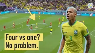 How Brazil make hard games look easy 🇧🇷  | Tactical Analysis