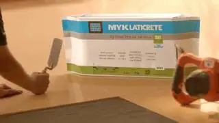 MYK LATICRETE Tile Adhesive ad TELUGU