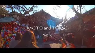 Kyoto and Tokyo walk. Travel Japan. Япония и ее краски. Прогулка по Киото и Токиo.
