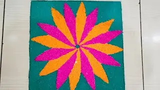 Rangoli design #shortvideo #indianart #rangoli #learning 