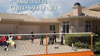 The Basketball Rim Child Safety Net