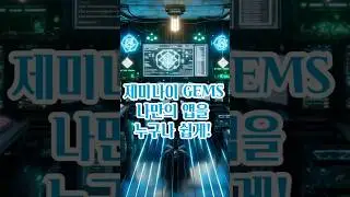 제미나이 젬스 누구나 쉽게  꿀팁 공개!   #ai #gemini #gems #자동 #movie  #song #love