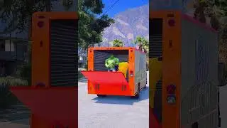GTA V : LIONESS HELP'S VENOM HOW FROM HULK 🥺|#shorts