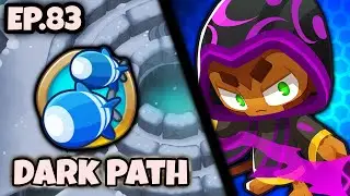 Black Bordering Dark Path! Double HP Moabs Dark Path BTD6