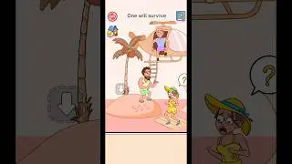 ONE WILL SURVIVE 🚷 || COMEDY & LOGIC GAME 🤣 || #shorts #games #funny #puzzlegame #comedy #viral #iq