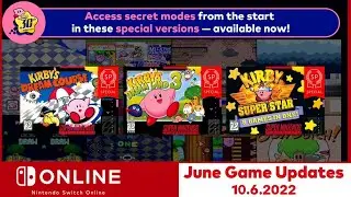 Let's Play Kirby Super Star, Dream Land 3 & Dream Course SP | SNES June 2022 |Nintendo Switch Online