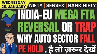 NIFTY & BANK NIFTY PREDICTION AND ANALYSIS FOR WEDNESDAY, 28 JANUARY 2026 | MARKET ANALYSIS TOMORROW