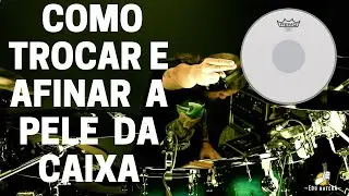 Saiba agora como Trocar e Afinar a Pele da sua Caixa - Simples e Rápido!
