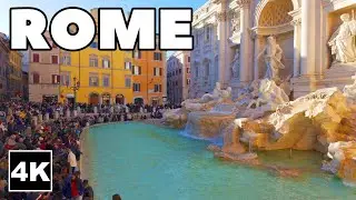 Rome, Italy 🇮🇹 The Eternal City - 4K Walking Tour