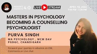 MASTERS IN PSYCHOLOGY from MCM DAV COLLEGE with PURVA SINGH | Founder of MENTNEST