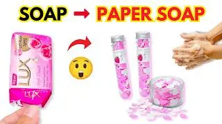 Homemade Paper Soap Making Kit 🧼 | How to Make Paper Soap at Home | Paper Soap Making#soap| DIY Soap