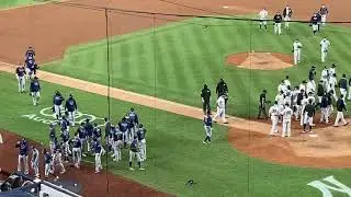 Yankees-Rays benches clear after game
