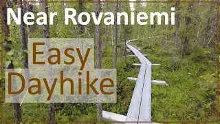Easy summer dayhiking in Lapland: Vaattunkivaara, Rovaniemi