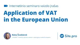 Application of VAT in the European Union