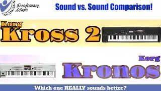 Korg Kross 2 vs Korg Kronos: Entry Level vs Flagship! Sound vs Sound Comparison!
