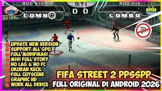 Game FIFA STREET 2 Mod Liga 1 Indonesia PPSSPP Full Offline Ukuran Kecil Di Android