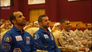 وزير دولة لشؤون الشباب يزور المدرسة الثانوية العسكرية بالعين