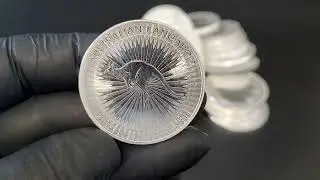 Silber K&auml;nguru 1 oz Differenzbesteuert