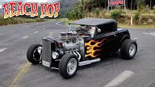 Beach Hop 2022 | Muscle Cars and Classics roll out with crazy accelerations!